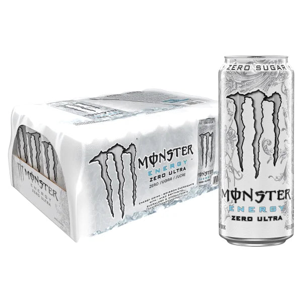 Pack 12 Monster Energy Ultra White