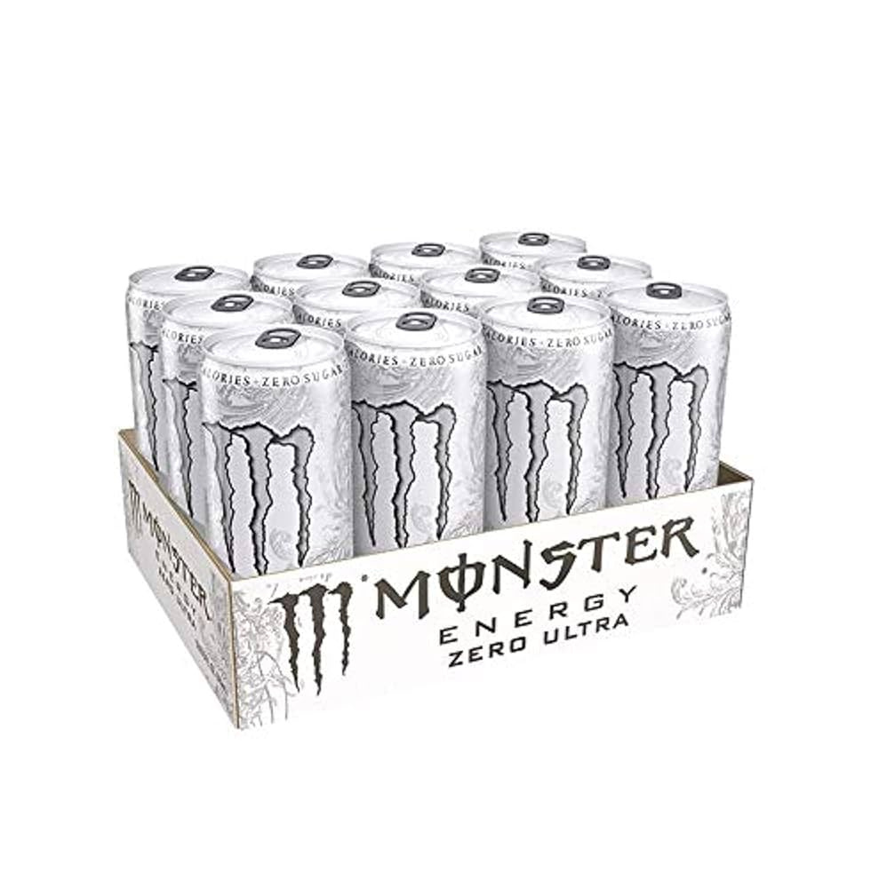 Pack 12 Monster Energy Ultra White