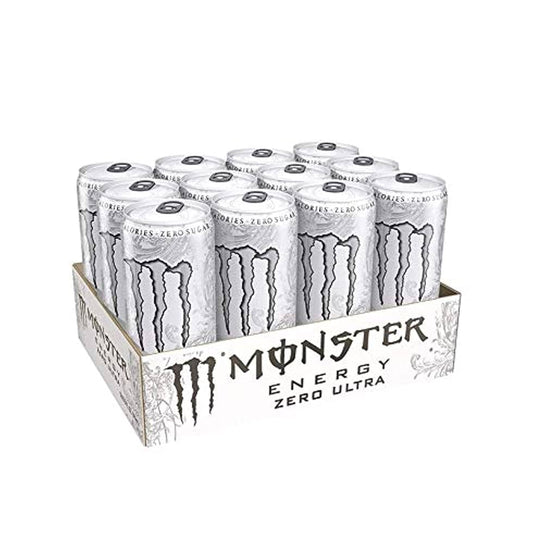 Pack 12 Monster Energy Ultra White
